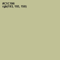 #C1C196 - Yuma Color Image