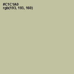 #C1C1A0 - Chino Color Image