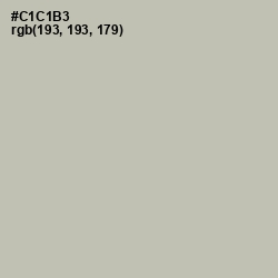 #C1C1B3 - Ash Color Image