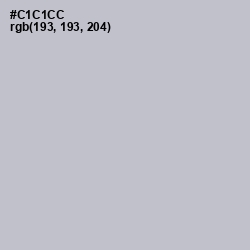 #C1C1CC - Silver Color Image
