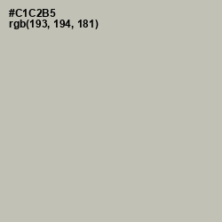 #C1C2B5 - Ash Color Image