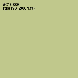 #C1C88B - Pine Glade Color Image