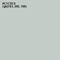 #C1CDC6 - Pumice Color Image