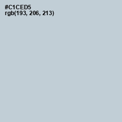 #C1CED5 - Ghost Color Image