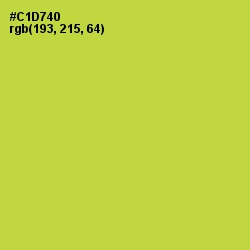 #C1D740 - Wattle Color Image
