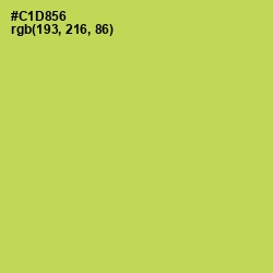 #C1D856 - Wattle Color Image