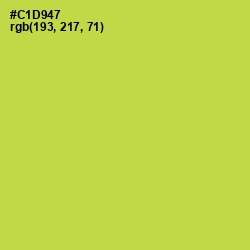 #C1D947 - Wattle Color Image