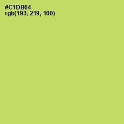 #C1DB64 - Tacha Color Image
