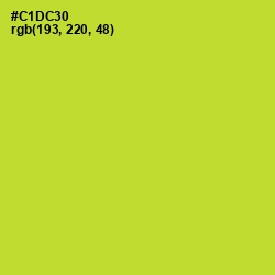 #C1DC30 - Pear Color Image