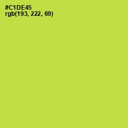 #C1DE45 - Wattle Color Image