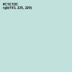 #C1E1DC - Edgewater Color Image