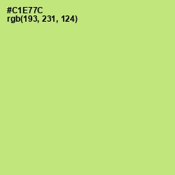 #C1E77C - Yellow Green Color Image