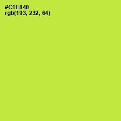 #C1E840 - Wattle Color Image