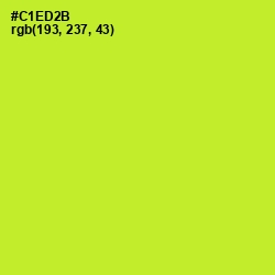 #C1ED2B - Pear Color Image