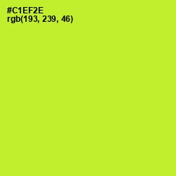 #C1EF2E - Pear Color Image