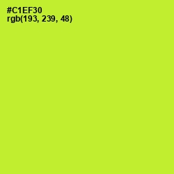 #C1EF30 - Pear Color Image