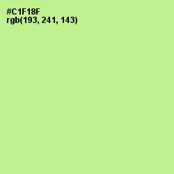 #C1F18F - Reef Color Image