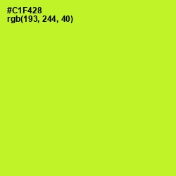 #C1F428 - Pear Color Image