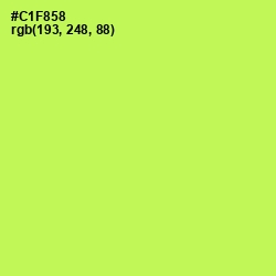 #C1F858 - Sulu Color Image