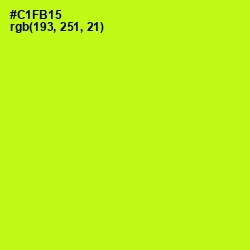 #C1FB15 - Las Palmas Color Image