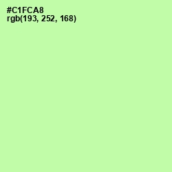 #C1FCA8 - Reef Color Image