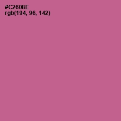 #C2608E - Charm Color Image