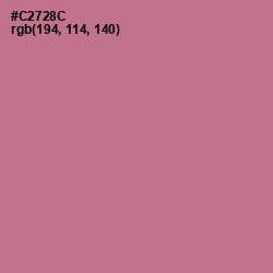 #C2728C - Charm Color Image