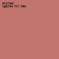 #C2756C - Contessa Color Image