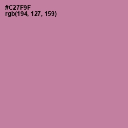 #C27F9F - Charm Color Image