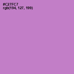 #C27FC7 - Orchid Color Image