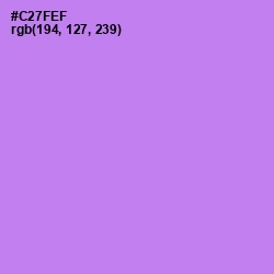 #C27FEF - Heliotrope Color Image