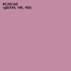 #C28CA0 - Viola Color Image