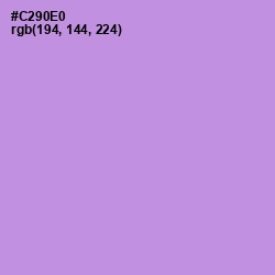 #C290E0 - Light Wisteria Color Image