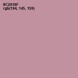 #C2919F - Oriental Pink Color Image