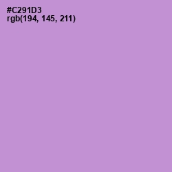 #C291D3 - Light Wisteria Color Image
