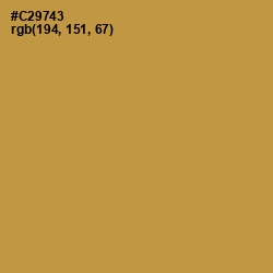 #C29743 - Tussock Color Image