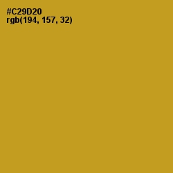 #C29D20 - Nugget Color Image