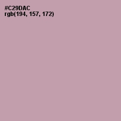 #C29DAC - Careys Pink Color Image