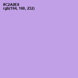 #C2A0E8 - Perfume Color Image