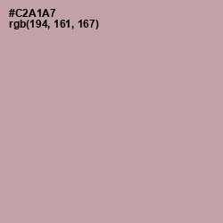 #C2A1A7 - Bison Hide Color Image