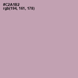 #C2A1B2 - Lily Color Image