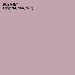 #C2A4B1 - Lily Color Image