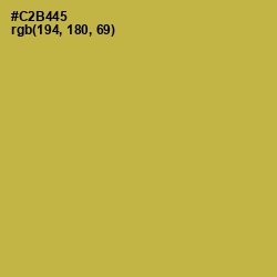 #C2B445 - Turmeric Color Image