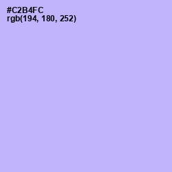 #C2B4FC - Perfume Color Image