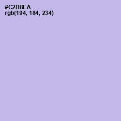 #C2B8EA - Perfume Color Image