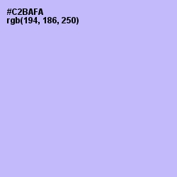 #C2BAFA - Perfume Color Image