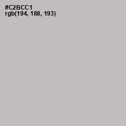 #C2BCC1 - Pale Slate Color Image