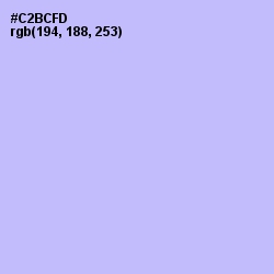 #C2BCFD - Perfume Color Image