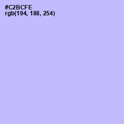 #C2BCFE - Perfume Color Image