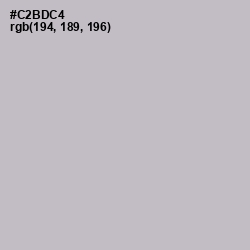 #C2BDC4 - Pale Slate Color Image